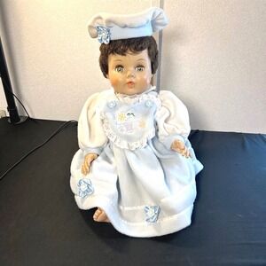 Vintage 1950's 1960's‎ American Character TOODLES Baby DOLL Brunette Rooted Hair